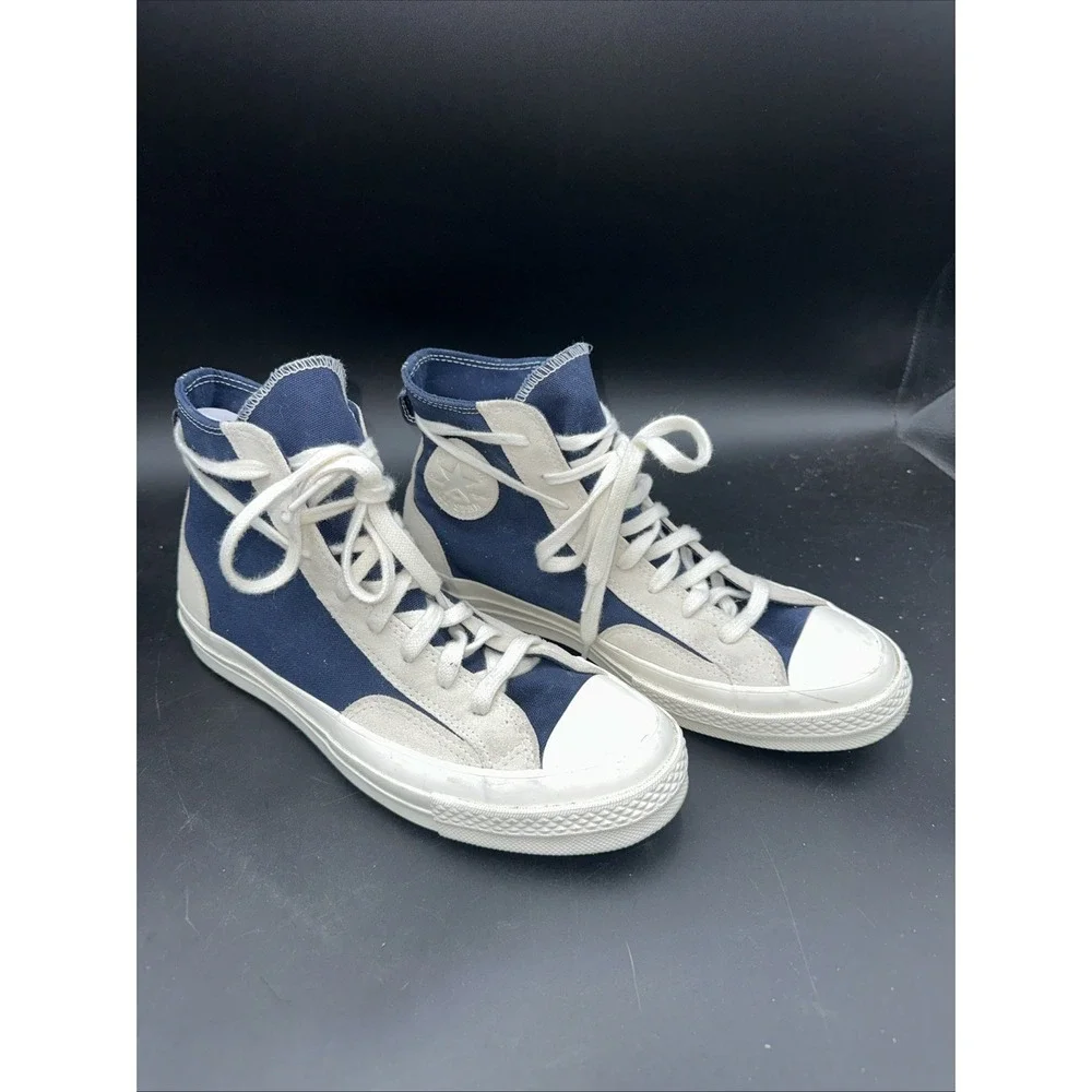 Converse Chuck 70 High Final Club Obsidian Egret Sneakers Men's 9 Women's 11